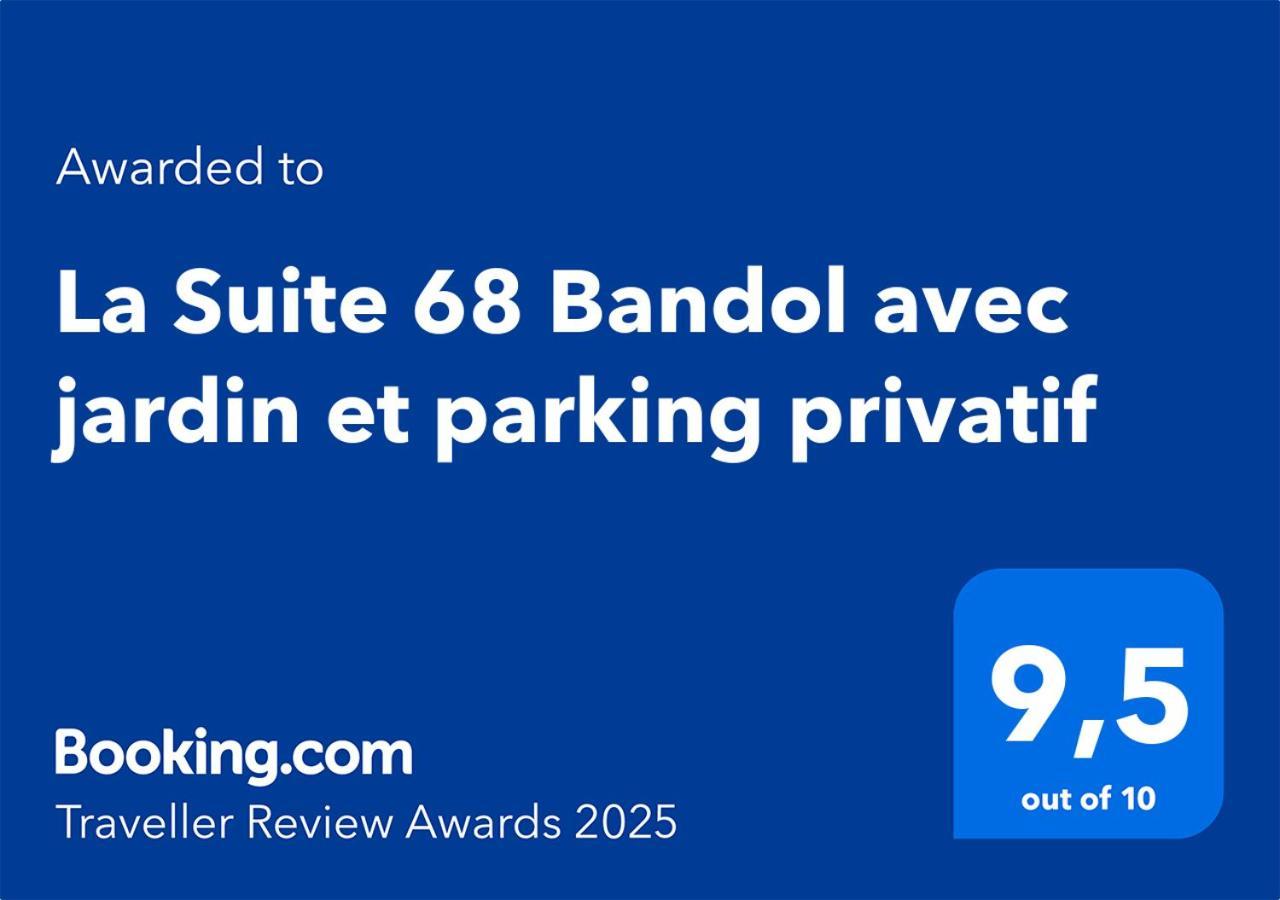 La Suite 68 Bandol Avec Jardin Et Parking Privatif Ngoại thất bức ảnh